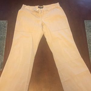 Victoria's Secret Moda Khaki Pant size 4 Tall